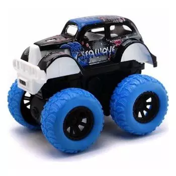 Инерционная машинка die-cast на полном приводе с голубыми FТ8484-1