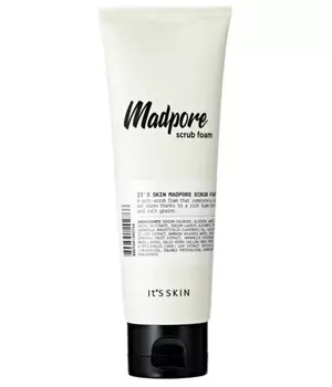It's Skin Пенка-скраб Mad Pore Scrub Foam, 120 мл
