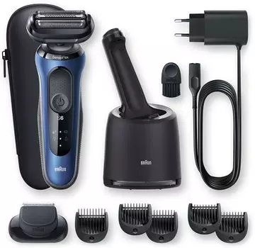 Электробритва Braun 60-B7500cc Black/Blue