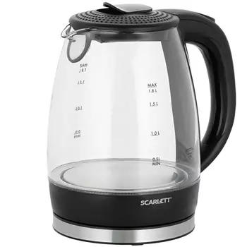 Электрочайник Scarlett SC-EK27G53 черный