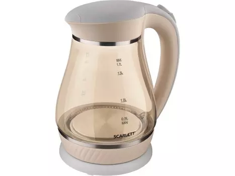 Электрочайник Scarlett SC-EK27G83 бежевый