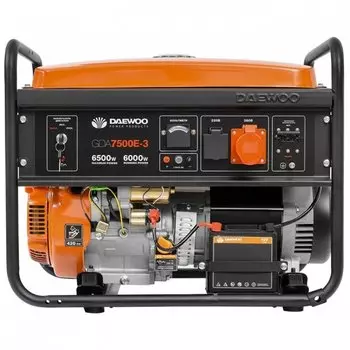 Электрогенератор бензиновый Daewoo GDA 7500E-3