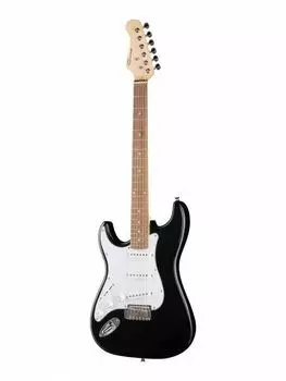 Электрогитара Caraya E200LF-BK леворукая черная