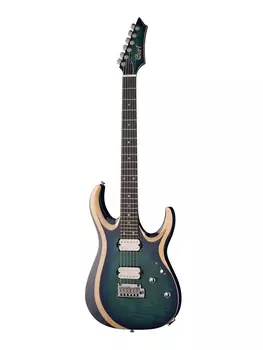 Электрогитара Cort X700-I-LBB Duality X Series с чехлом синяя