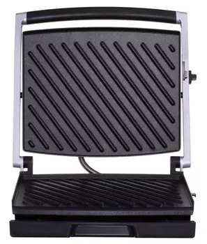 Электрогриль Starwind SSG9414 2000Вт серебристый/черный