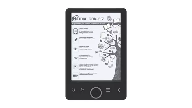 Электронная книга Ritmix RBK-617 Black