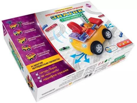 Электронный конструктор Умная Машина /6шт ZP-70691