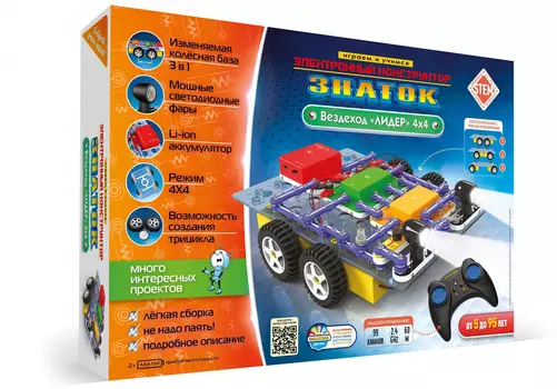 Электронный конструктор знаток Вездеход "Лидер" 70834