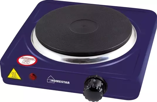 Электроплитка Homestar HS-1102, чугун, серия сапфир