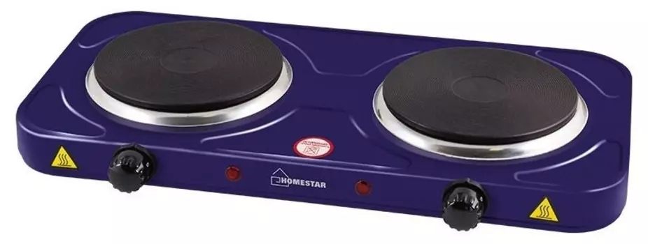 Электроплитка Homestar HS-1104, чугун, серия сапфир