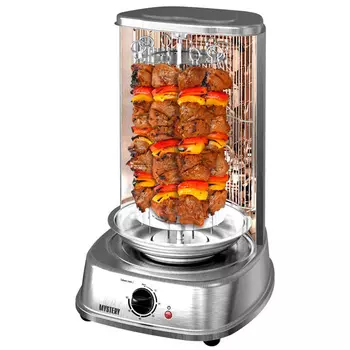 Электрошашлычница Mystery MOT-3320 Steel