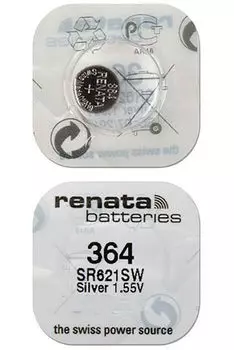 Элемент питания Renata R364 (SR621SW), 1 штука
