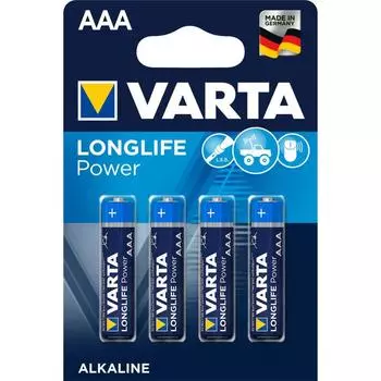 Батарейка Varta Longlife Power AAA блистер 4шт.