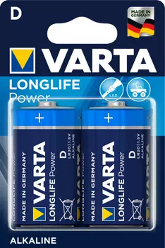 Батарейка Varta Longlife Power D блистер 2шт.