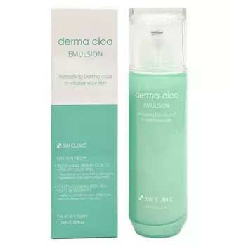 Эмульсия для лица 3W Clinic Centella Cica Emulsion, 110 мл
