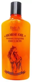Эмульсия увлажняющая с лошадиным жиром Daily: A Deoproce Horse Oil Moisture Energizing Emulsion 400ml