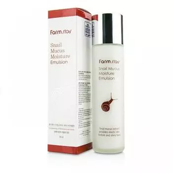 Эмульсия увлажняющая с муцином улитки FarmStay Snail Mucus Moisture Emulsion, 150мл