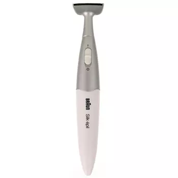 Эпилятор Braun FG1100 SilkFinish белый/серебристый