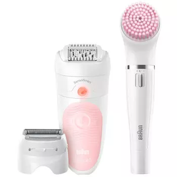 Эпилятор Braun SES 5-895BS+Эл приб д/кожи