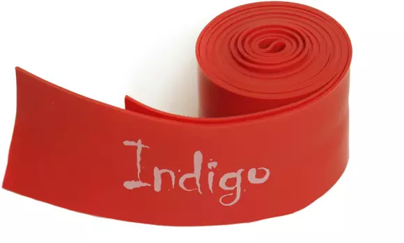 Эспандер Бинт-латекс INDIGO MEDIUM, 602-2 HKRB, Красный, 5*210 см