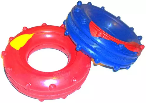 Эспандер кистевой кольцо массажное 50 кг AOS 23048 7,5 см