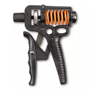 Эспандер кистевой пружинный регулируемый INDIGO 15-50 кг IN096 Черный