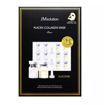 JMsolution Плацентарная тканевая маска с коллагеном Placen Collagen 30мл