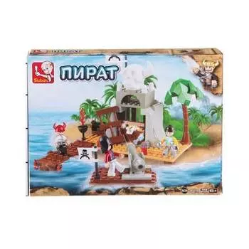 К-р "Пиратская территория" 142 дет.в коробке M38B-0278
