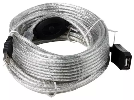Кабель Aopen USB - USB 20м (ACU823-20M)