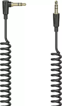 Кабель аудио Hama H-205113 Jack 3.5 (f)/Jack 3.5 (f) 0.75м. Позолоченные контакты черный (уп.:1шт) (00205113)