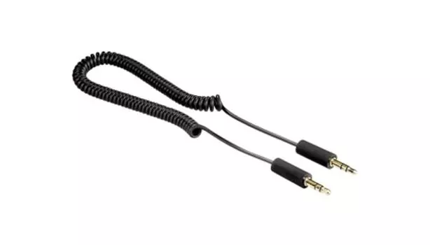 Кабель аудио Hama H-93775 Jack 35 (m)-Jack 35 (m) 05м черный (00093775)