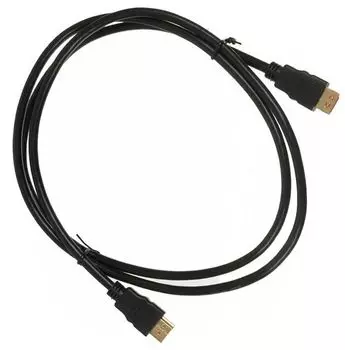 Кабель аудио-видео Buro HDMI (m)-HDMI (m) 1.5м контакты позолото черный (BHP)