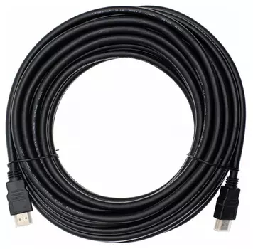 Кабель аудио-видео Cactus CS-HDMI.1.4-10 HDMI (m)/HDMI (m) 10м. Позолоченные контакты черный