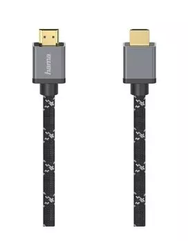 Кабель аудио-видео Hama H-205238 HDMI (m)/HDMI (m) 1м. Позолоченные контакты черный/серый (уп.:1шт) (00205238)