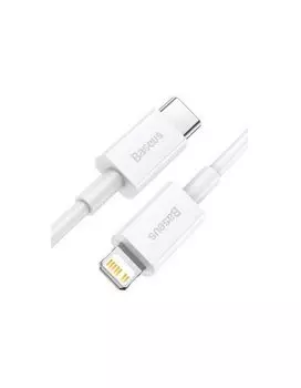 Кабель Baseus Superior Series Fast Charging Data Cable Type-C - Lightning PD 20W 1.5m White CATLYS-B02