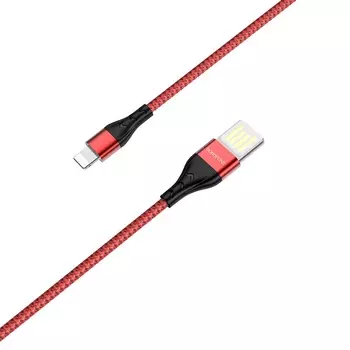 Кабель Borofone BU11 Tasteful Lightning - Red