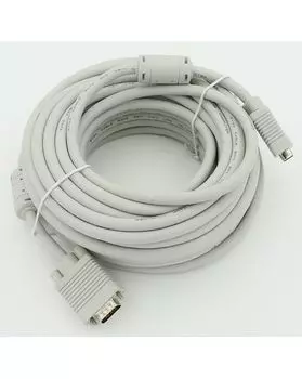 Кабель CABLE15 DB15 (m) DB15 (m) 15м феррит.кольца серый