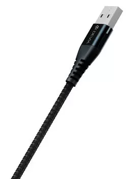 Кабель Devia Braid Series Cable Micro USB 1m - Black