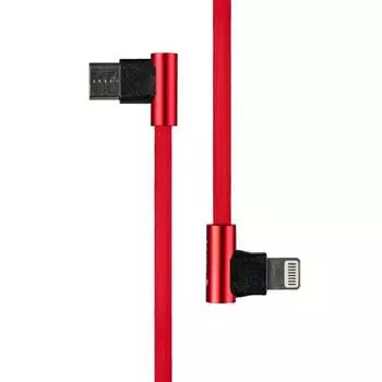 Кабель Devia King Series Dual Angle Type-C - Red, Красный
