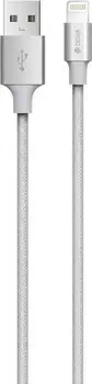 Кабель Devia Pheez 1m Lightning - Grey