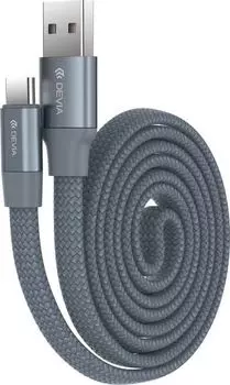 Кабель Devia Ring Y1 Type-C - Grey