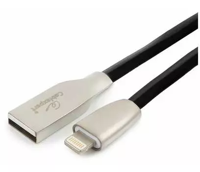 Кабель Gembird Cablexpert Gold Series USB AM/Lightning 3m Black CC-G-APUSB01Bk-3M