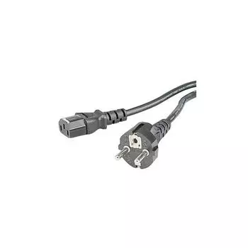 Кабель Hama H-29934 00029934 IEC C13 Евровилка 1.5м черный