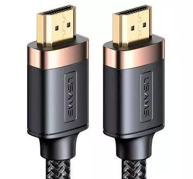 Кабель HDMI USAMS-SJ529 U74 4K HD, 3 м, черный (SJ529HD01)