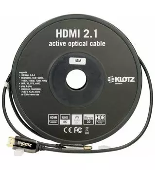 Кабель Klotz FOAUH015 HDMI оптический 15 м