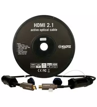Кабель Klotz FOAUHR050 HDMI оптический 50 м армированный