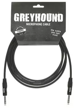 Кабель Klotz GRG1PP03.0 Greyhound микрофонный 6.35мм 3м