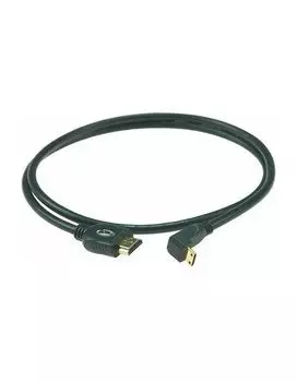 Кабель Klotz HCL-HA-010 HDMI прямой/угловой 1м