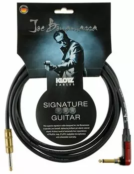 Кабель Klotz JBRSP045 Joe Bonamassa инструментальный прямой/угловой Silent Plug 4,5м