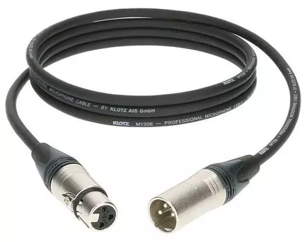 Кабель Klotz M1FM1N0300 M1 микрофонный XLR 3м